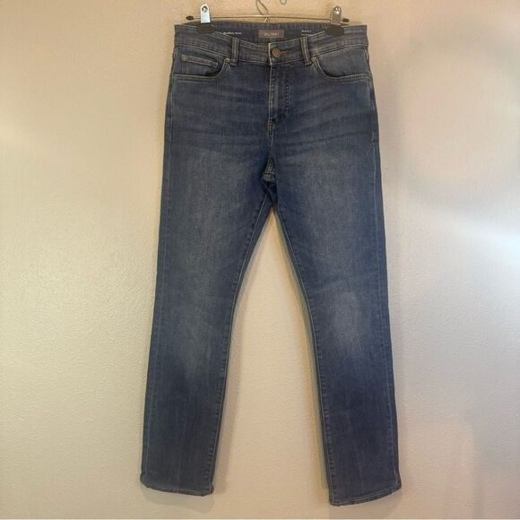 DL1961 Men's Russel Slim Fit Jeans in Classic Blue 30/34 - Picture 1 of 3